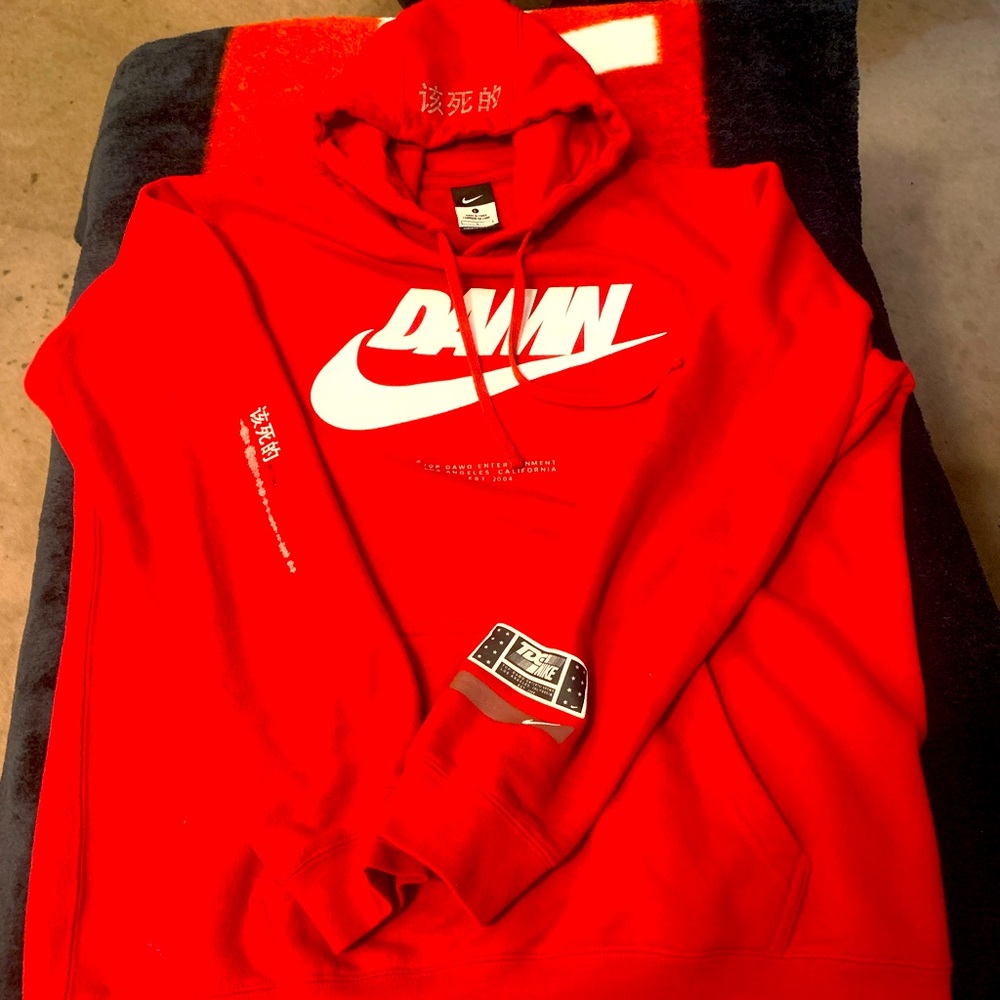 Rare Nike & top dawg entertainment collaboration. Kendrick Lamar from 2017